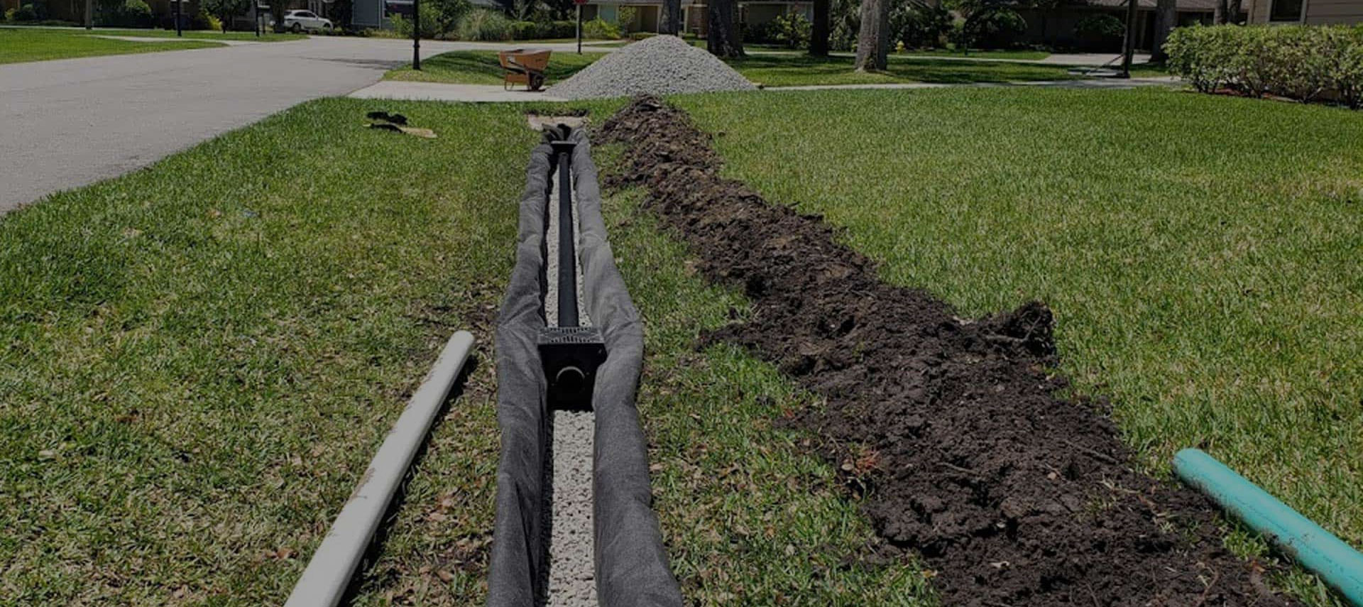french drain melbourne
